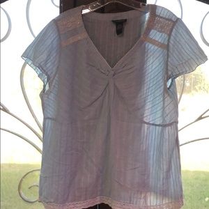 Lane Bryant blue top size 14/16
